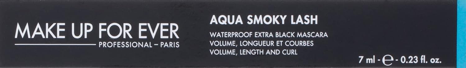 Make Up For Ever Aqua Smoky Lash Waterproof Extra Mascara, No. Black, 0.23 Ounce : Beauty & Personal Care