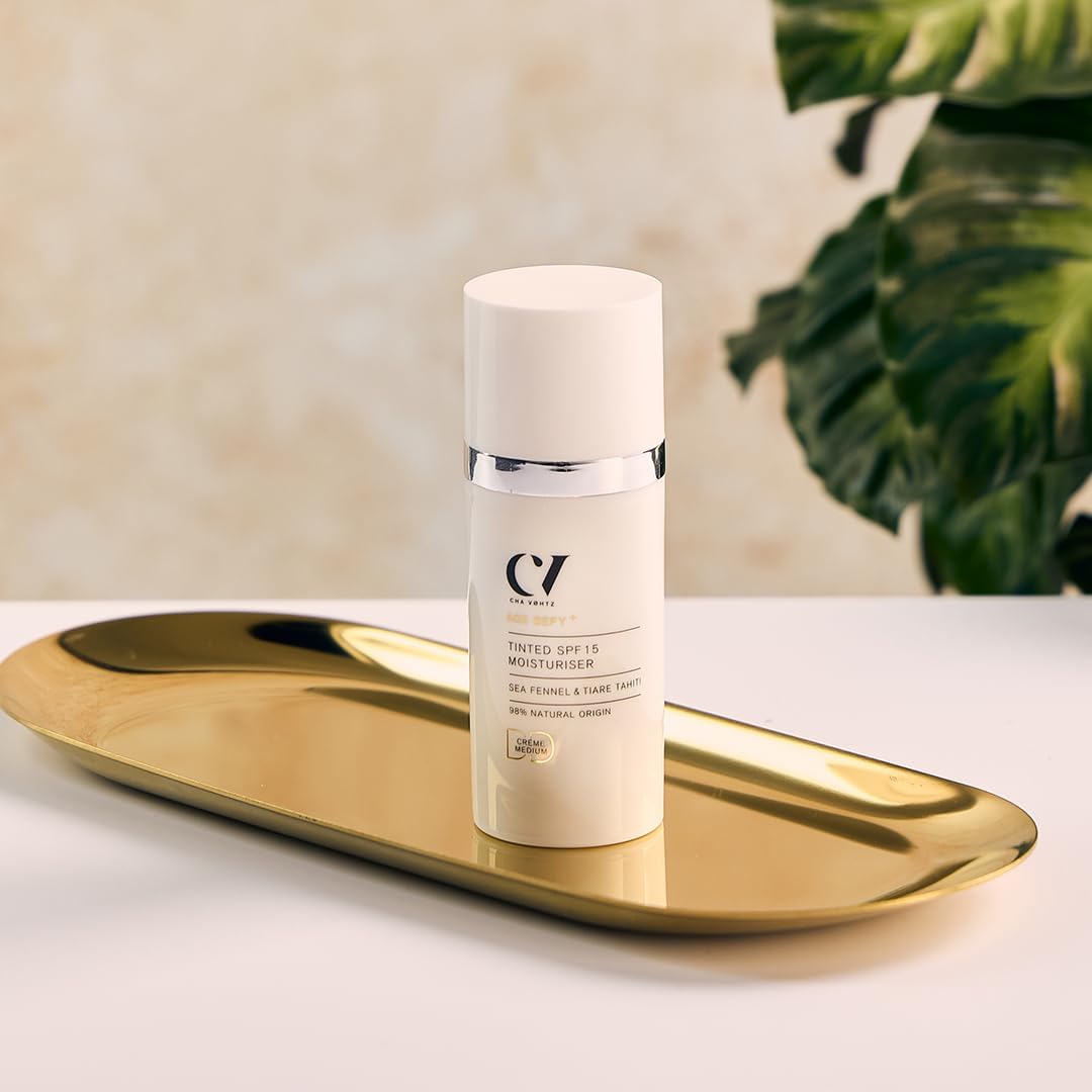 Green People Age Defy+ Tinted DD Moisturiser SPF15 Medium - Colour Correcting Day Cream - Alcohol Free - Vegan, 30ml : Amazon.co.uk: Beauty