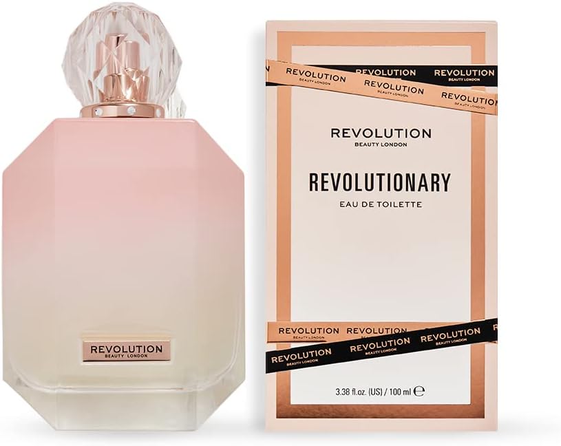Revolution Beauty London Women'S Eau De Toilette Perfume, All-Day Scent, Timeless, 100 Ml (Pack Of 2)