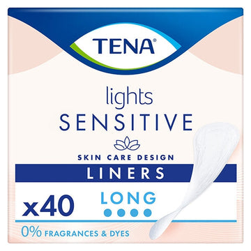 Tena Lights Long Incontinence Liners 40 Pack