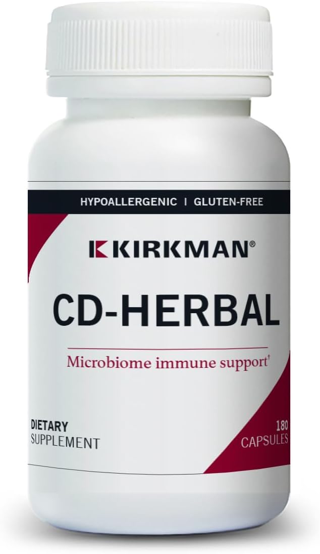 Kirkman Cd-Herbal™ - Hypoallergenic | 180 Vegetarian Capsules