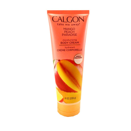 Parfums De Coeur Calgon Mango Peach Paradise Moisturizing Body Cream For Women, 8.0 Ounce : Beauty & Personal Care