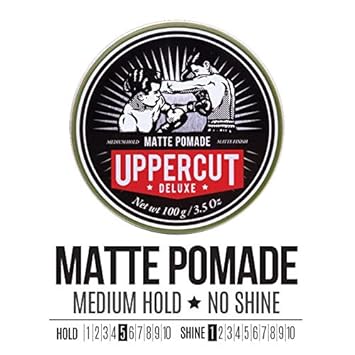 Uppercut Deluxe Matte Pomade, Barbers Collection 10.5 Oz / 300 G