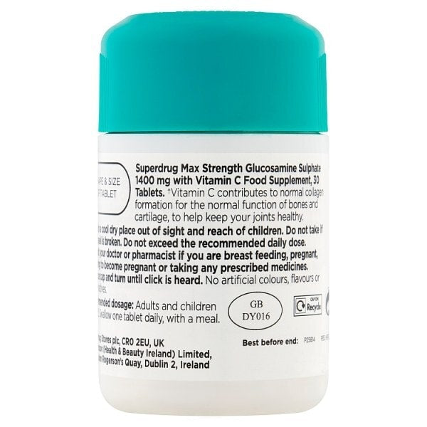 Glucosamine Sulphate 1400Mg With Vitamin C 30 Tablets