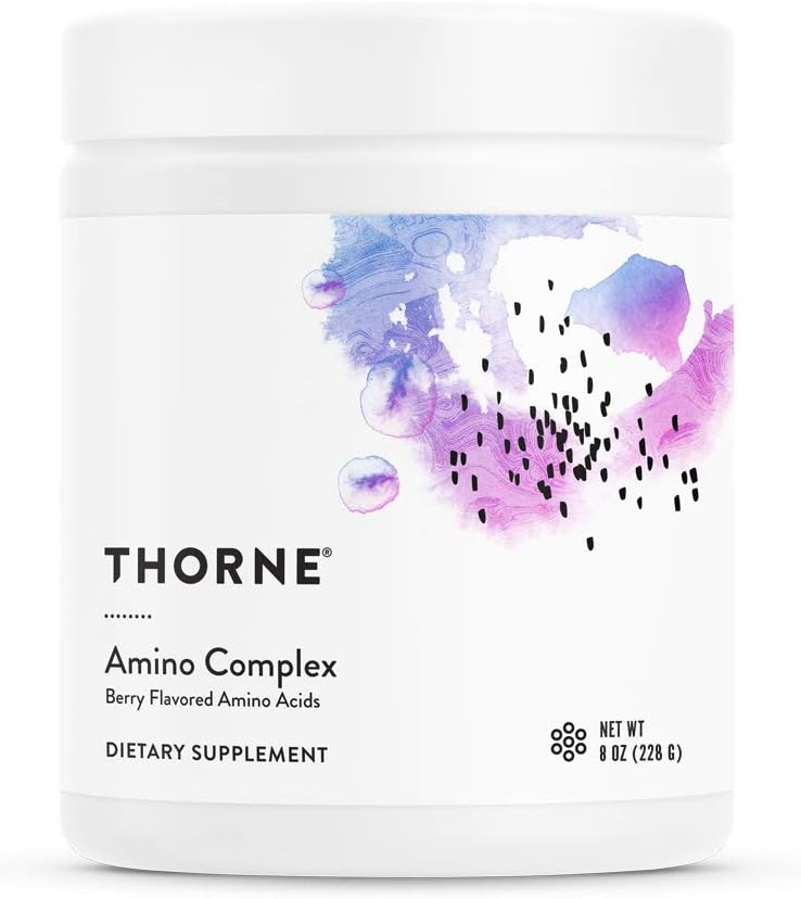 Thorne Amino Complex Bundle - Promotes Lean Muscle Mass And Energy Production - Lemon & Berry Flavors