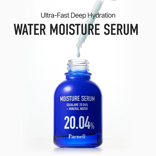 Parnell Squalane 20.04% | 30Ml / 1.01 Fl.Oz. | Mineral Water Moisture Serum, Hydrating Serum For Face, Skin Barrier Serum, Korean Skin Care, Korean Beauty