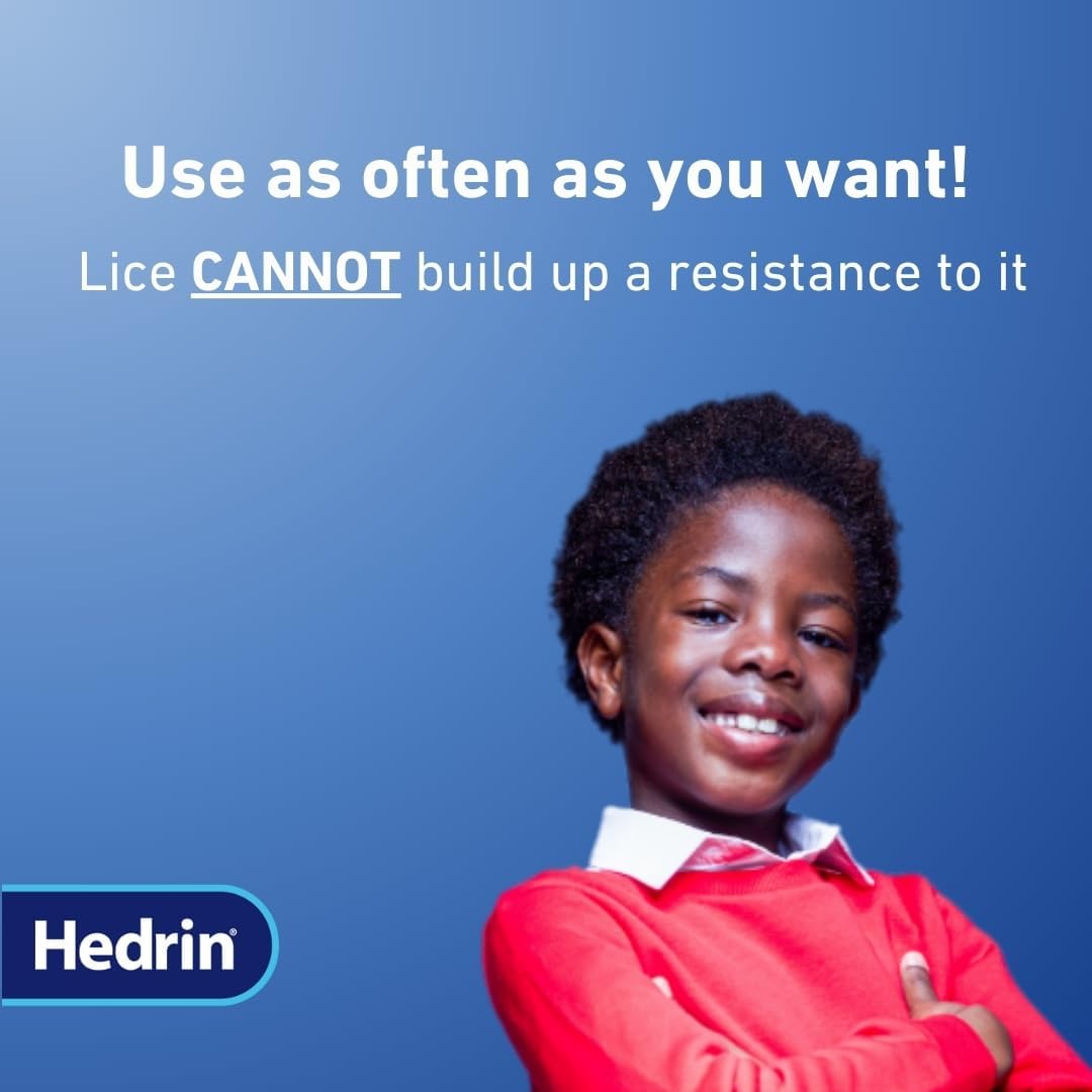 Hedrin Treat & Go Leave-In Spray, Fast, No Fuss Lice & Nit Treatment, Kills Head Lice & Eggs, Clinically Tested, Suitable for Adults & Children, 1 x 60ml (2 x 30ml Treatments) : Amazon.co.uk: Health & Personal Care