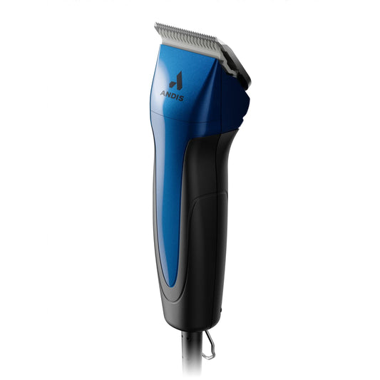 Andis 68530 Excel Professional 5-Speed Detachable Blade Clipper Kit - Animal/Dog Grooming, Rotary Motor, Soft-Grip Anti-Slip Housing, 14-Inch Cord, For All Coats & Breeds, Smc, Burgundy