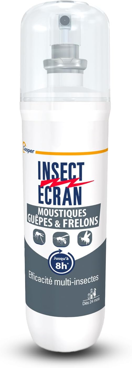 Insect Ecran Mosquitoes, Wasps & Hornets Skin Repellent Adults & Children 100Ml