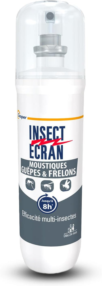 Insect Ecran Mosquitoes, Wasps & Hornets Skin Repellent Adults & Children 100Ml