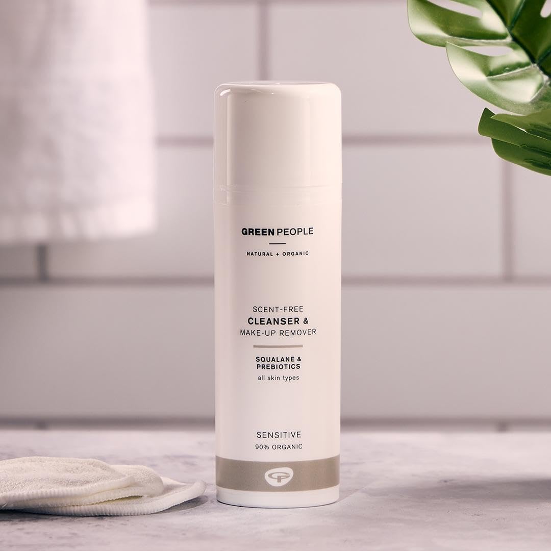 Green People Scent Free Cleanser - Suitable for Sensitive Skin - Paraben Free, Unscented - Organic, Cruelty Free & Vegan, 150ml : Amazon.co.uk: Beauty