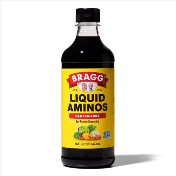 Bragg Liquid Aminos All-Purpose Seasoning - 16 Fl Oz - Gluten-Free Soy Sauce Alternative - Perfect For Stir-Fries And Cooking At Home