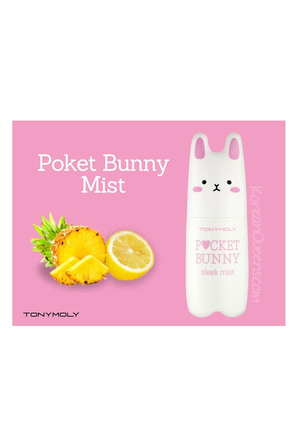 Tonymoly Pocket Bunny Moist Mist Moisturizer, 2.03 Fl Oz