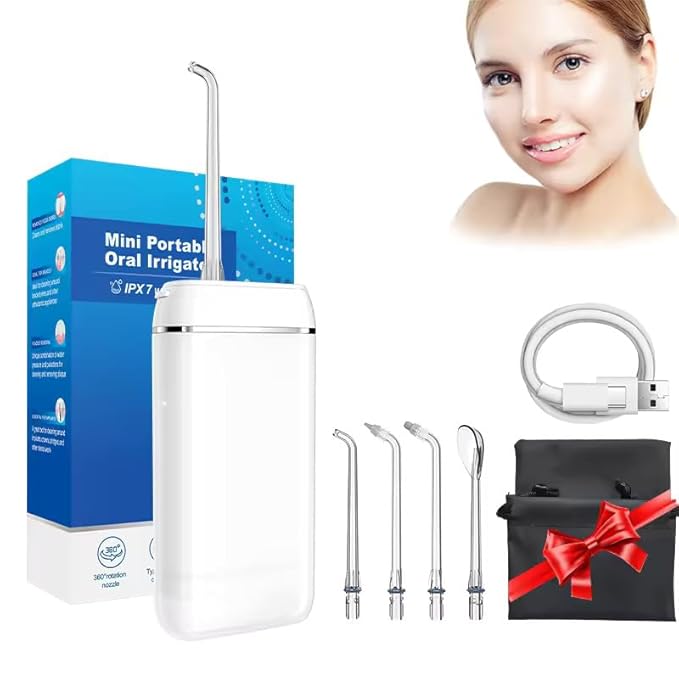 Water Flosser - Oral Irrigator with Telescopic Water Tank, 3 Modes & IPX7 Waterproof, Portable Water Teeth Cleaner for Home & Travel How long does it last? Is it safe for kids?