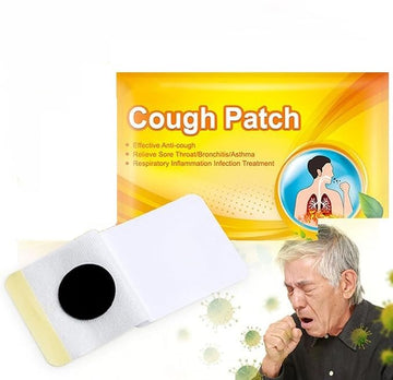 Strength Cough Relief Patch – Physical Therapy Acupoint Plaster for Adults & Children (6PCS)