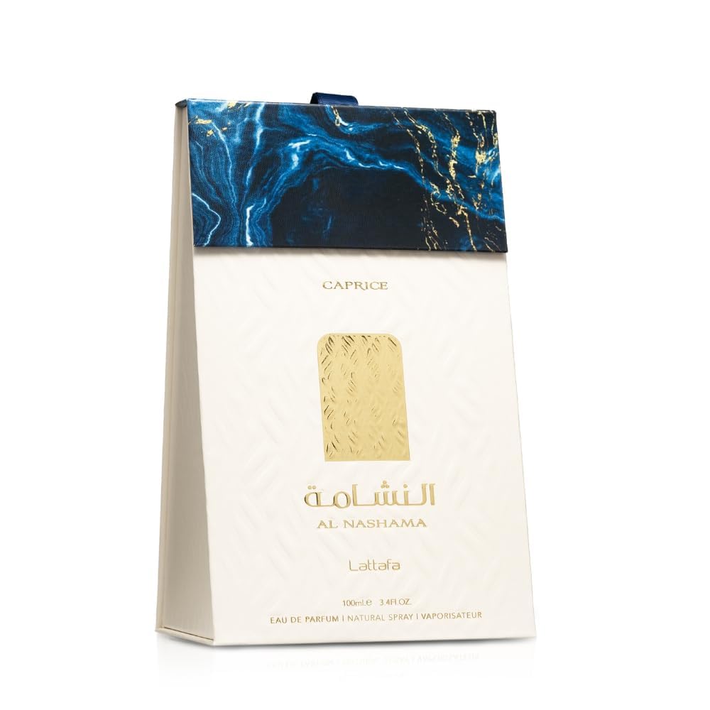 Lattafa Al Nashama Caprice Eau De Parfum Spray For Unisex, 3.4 Ounce : Beauty & Personal Care
