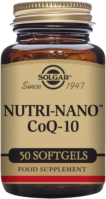 Solgar Nutri-Nano CoQ-10 3.1 X Supplement, 50 Count