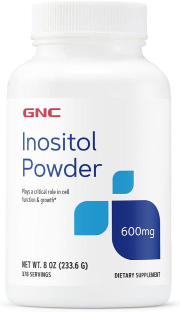 Gnc Inositol Powder 600Mg - 8 Oz. (378 Servings)