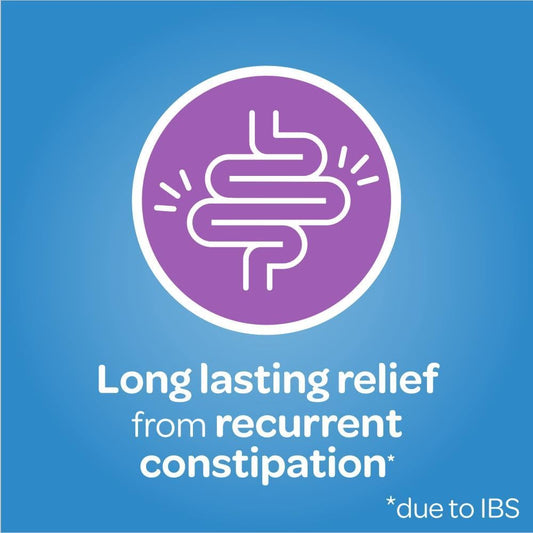 Fybocalm Constipation Relief, 30 Capsules, Naturally Derived, Constipation Relief For Adults, Long-Lasting Relief, For Ibs-Related Constipation, Clinically Proven, Gluten Free, Lactose Free