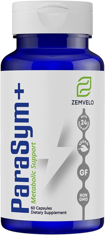 Parasym+ - Aids Metabolic Activity | Assists Healthy Sleeping Patterns | Supports Cognitive Function | Nervous System Support | 30 Day Supply