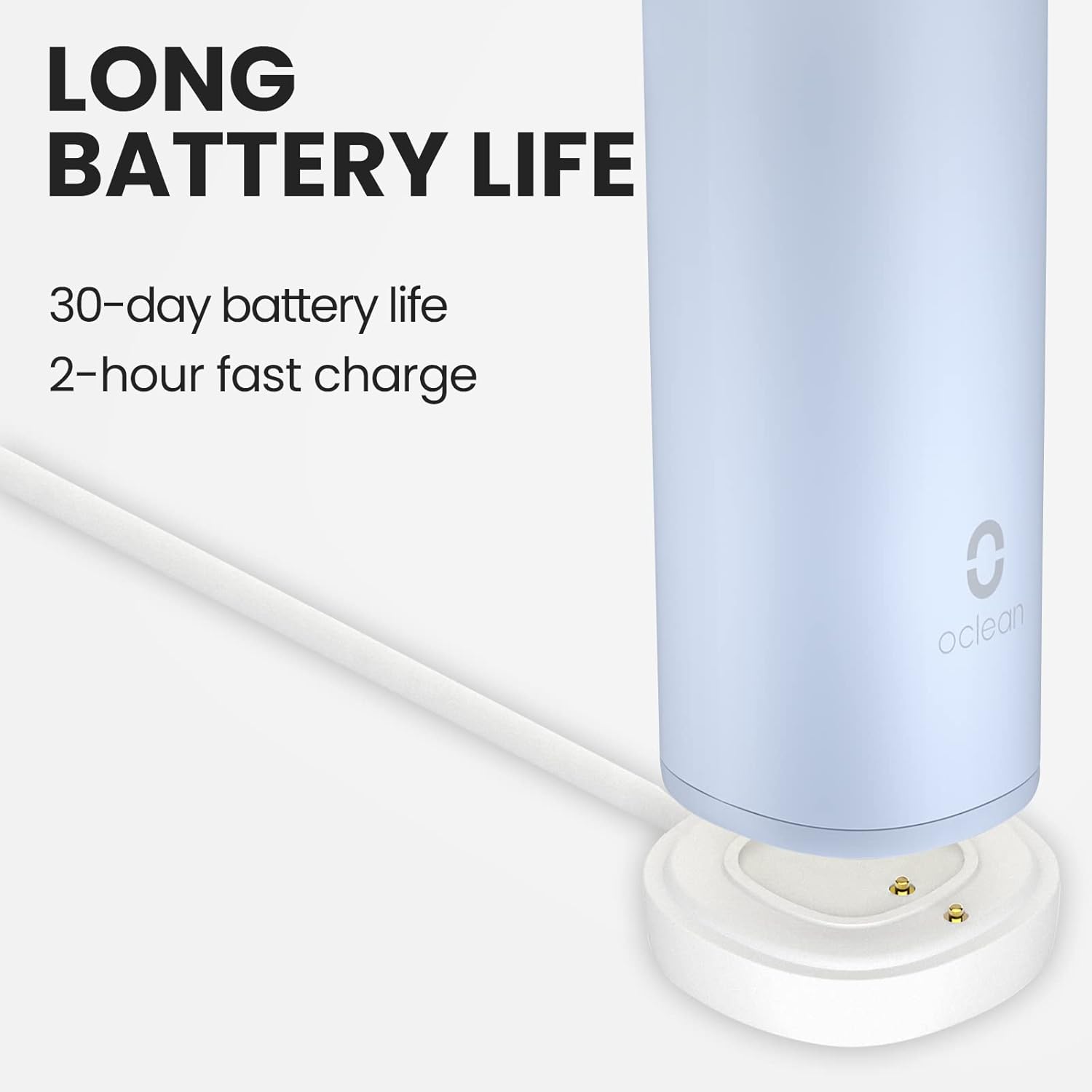 Oclean F1, Sonic Electric Toothbrush, 5 Modes with Whitening, Dupont Brush Head Bristles, 2 Min Timer and 30s Reminder, IPX7 –Light Blue : Amazon.co.uk: Health & Personal Care