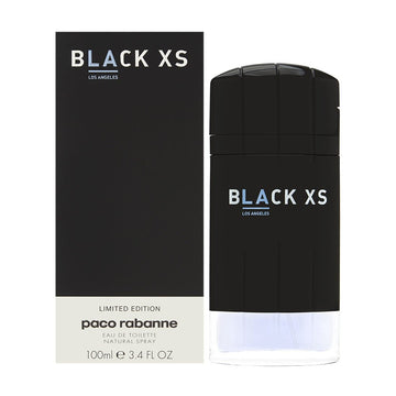 Black Xs Los Angeles By Paco Rabanne For Men 3.4 Oz Eau De Toilette Spray Limited Edition