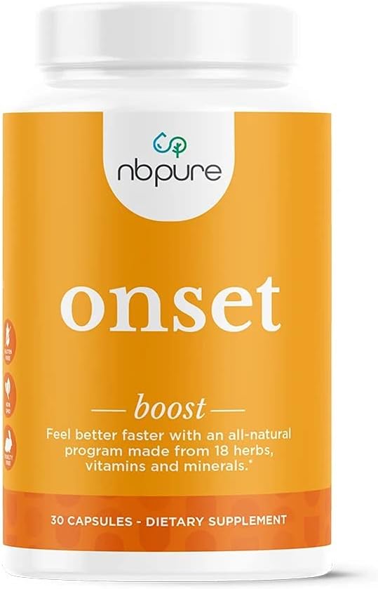 nbpure On-Set Immune System Booster Immunity Supplement Capsules, 30 Count