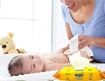 Ricitos De Oro Baby Wipes Baby Wipes With Chamomile Extract And Aloe Vera 80 Cont