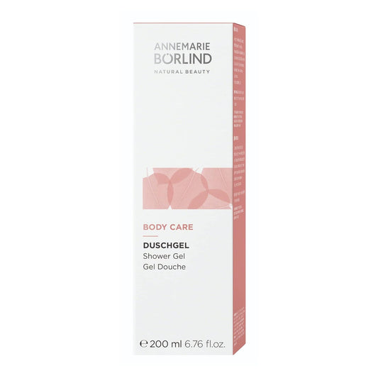 Annemarie Börlind - Body Care Shower Gel - Cleansing, Pampering & Revitalizing Skin Care, With Organic Lime Tree & Torch Lily Extract, Vegan, 6.76 Fl. Oz