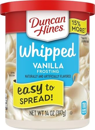 Duncan Hines Whipped Vanilla Frosting, 14 Oz