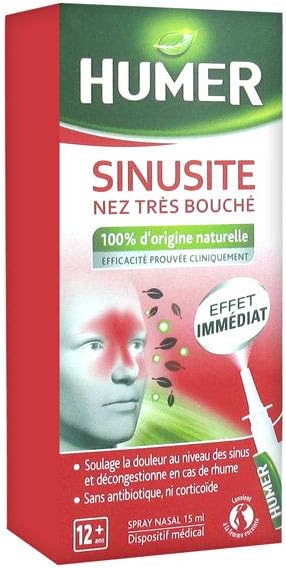 Humer Nez Bouché Sinusite 15 Ml By Humer