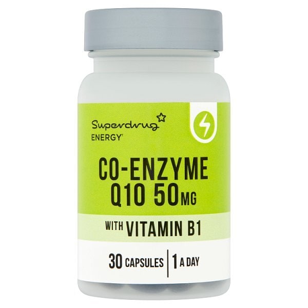 Energy Co-Enzyme Q10 50Mg With Vitamin B1 X30