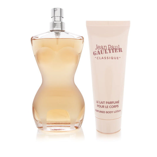 Jean Paul Gaultier Classique Gift Set For Women (Eau De Toilette Spray, Body Lotion) : Fragrance Sets : Beauty & Personal Care