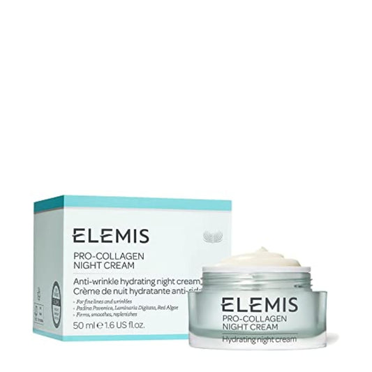 Elemis Pro-Collagen Night Cream | Ultra Rich Daily Face Moisturizer Firms, Smoothes And Replenishes The Skin With Antioxidants