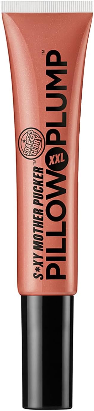 Soap & Glory - Pillow Plump Xxl Lip Gloss - Moisturizing And Plumping - Lip Gloss With Chocolate Orange Scent - Pinkwell Shade With Plumping Formula