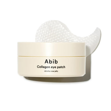 Abib Collagen Eye Patch Jericho Rose Jelly 60 Patches, Korean Under Eye Patches For Puffy Eyes And Dark Circles, Anti-Wrinkle, Collagen, Caffeine, Niacinamide, Ceramide, Antioxidant, Skin Care