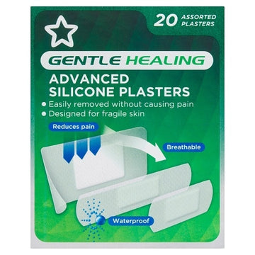 Silicone Assorted Waterproof Plasters X 20