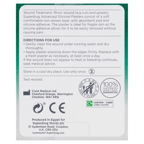 Silicone Assorted Waterproof Plasters X 20