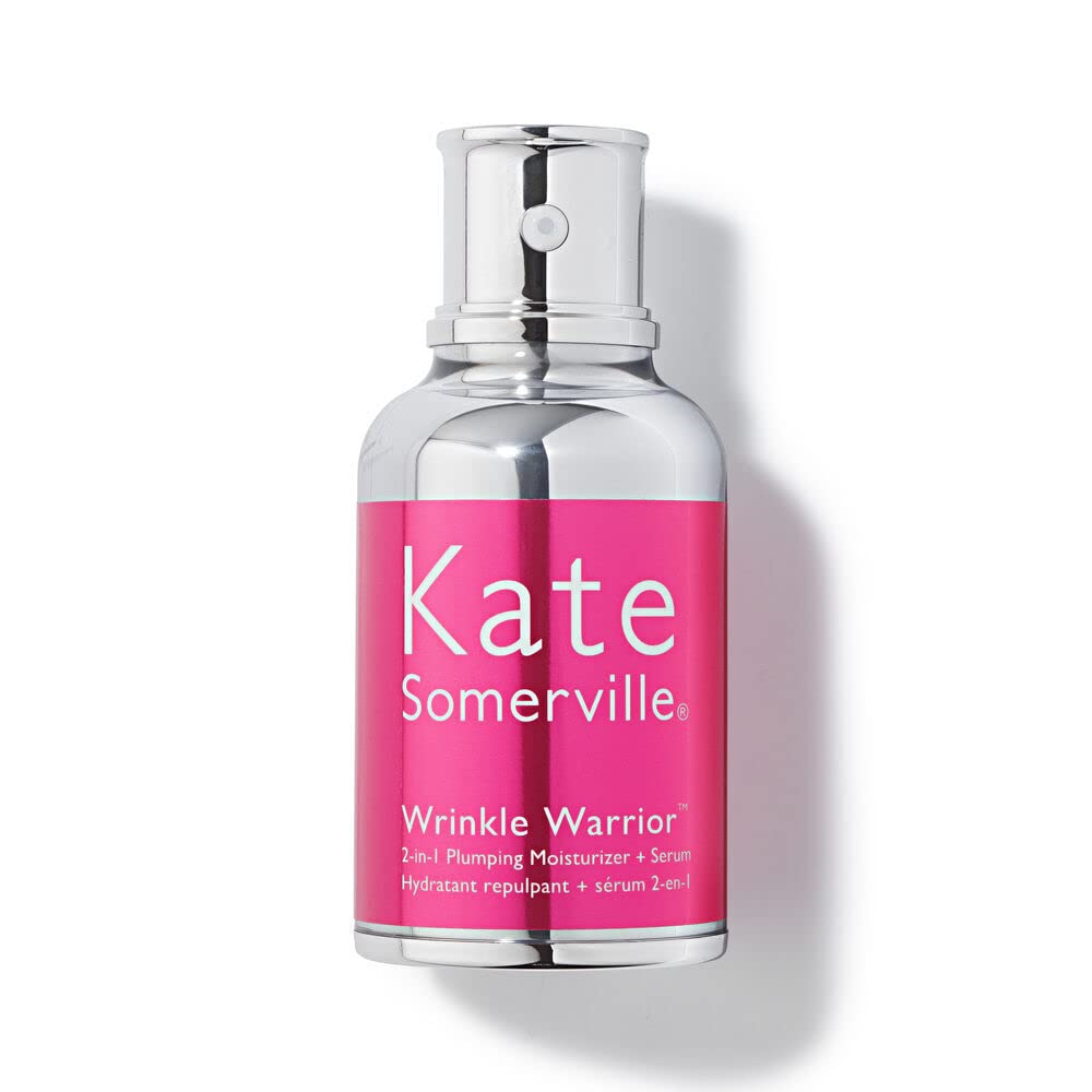 Kate Somerville Wrinkle Warrior | 2-In-1 Plumping Moisturizer + Face Serum | Instantly Hydrates & Smooths Skin