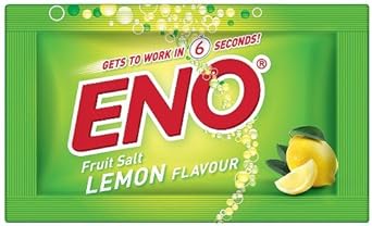 Eno Fruit Salt Lemon Flavour Pack Of 6 Sachets X 5Gm