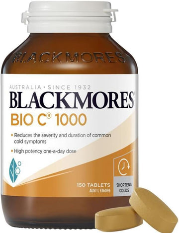 Blackmores Vitamins Bio C 1000Mg 150Tab.(Wealthytrade)