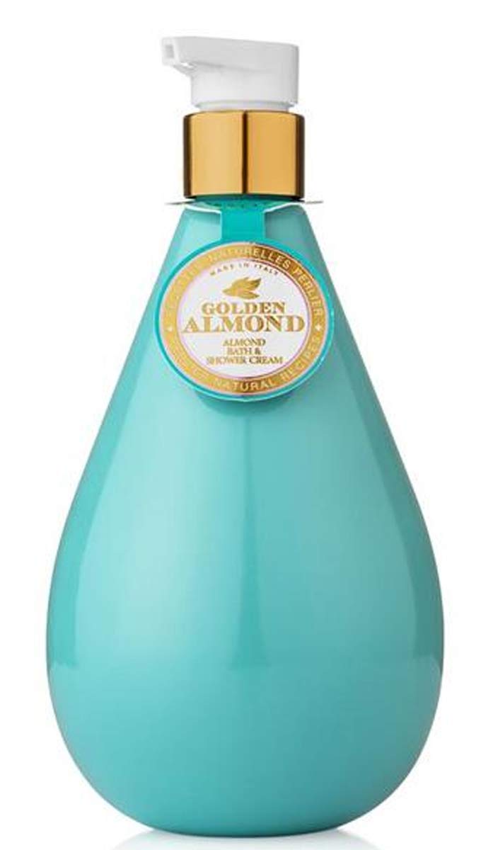 Perlier Golden Almond Bath & Shower Cream, 8.4 Fl. Oz