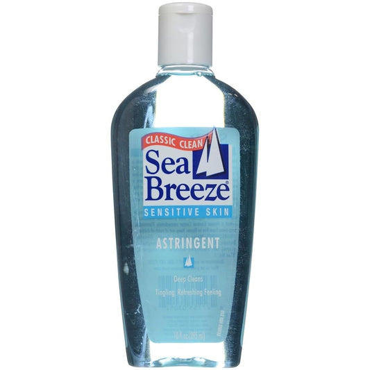 Sea Breeze Fresh-Clean Astringent, Sensitive Skin 10 Fl Oz (295 Ml) : Beauty & Personal Care
