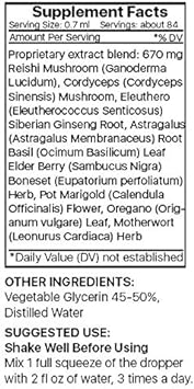 Secrets of the Tribe Orlando Healthy Tincture, Herbal Extract Supplement for Optimal Human Health (2 fl oz, Winter)