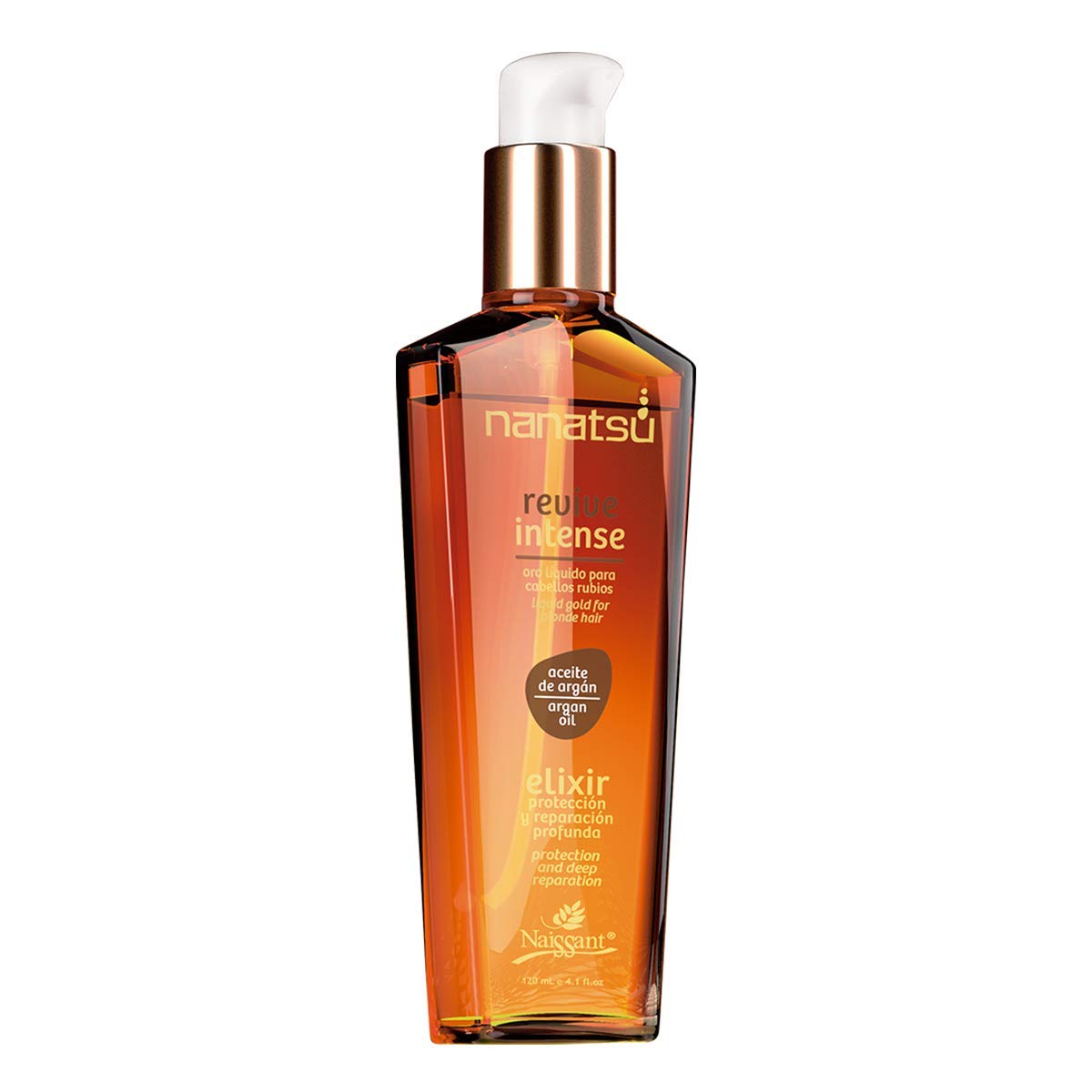 Naissant Elixir Argan Oil Hair Treatment | Frizz Control, Heat And Uv Protection For Color Treated And Natural Hair | Nourishes, Repairs, And Softens | Increases Shine And Color Vibrancy (4 Floz)