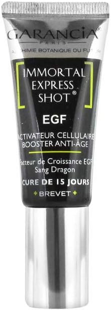 Garancia Immortal Express Shot Egf Cellulor Activator Serum Anti-Ageing Booster 15 Milliliters