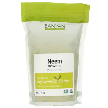 Banyan Botanicals Neem Powder - Organic Azadirachta Indica - Purifying Ayurvedic Herb for Healthy Skin & Blood* ? . ? Fair for Life Sustainably Sourced Non-GMO Vegan