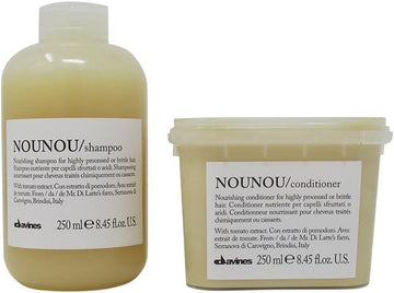 Bundle-2 Items : Davines Essential Haircare Shampoo Nounou 250 Ml & Nounou By Davines Conditioner 250Ml