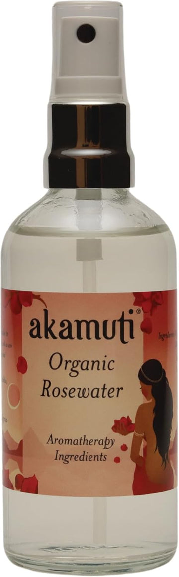 Akamuti Distilled Organic Rosewater 100Ml