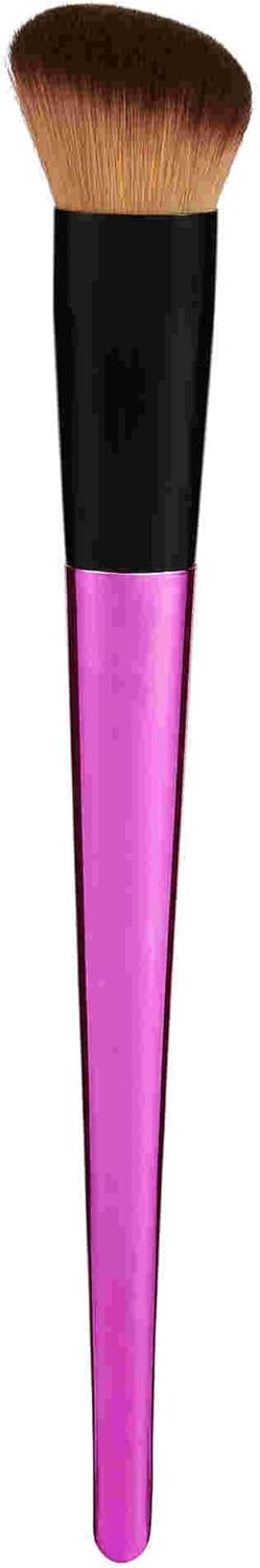 Sleek Makeup Fully Equipped Foundation Brush With Extremely Fine, Soft, 100% Synthetic Fibres And Angular Shape For An Airbrushed, Streak-Free, Flawless Finish